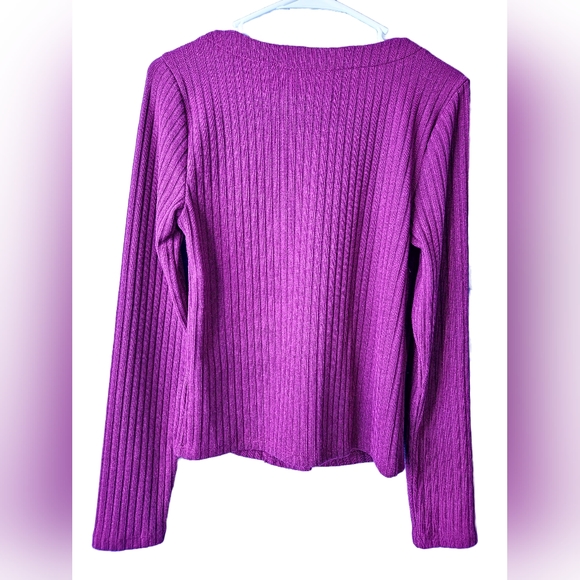 Maeve by Anthropologie purple sweater - Picture 2 of 6